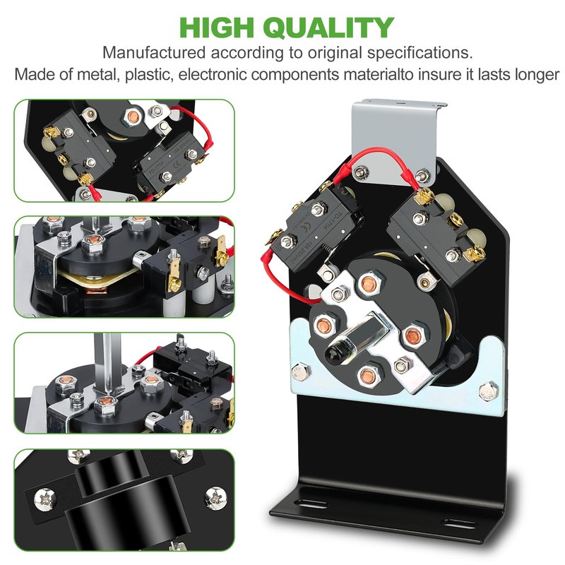 10L0L Golf Cart Forward Reverse Switch Assembly for Electric EZGO TXT 1994-up, Replaces OEM Part 73036G01, 70578G01, 70578G02