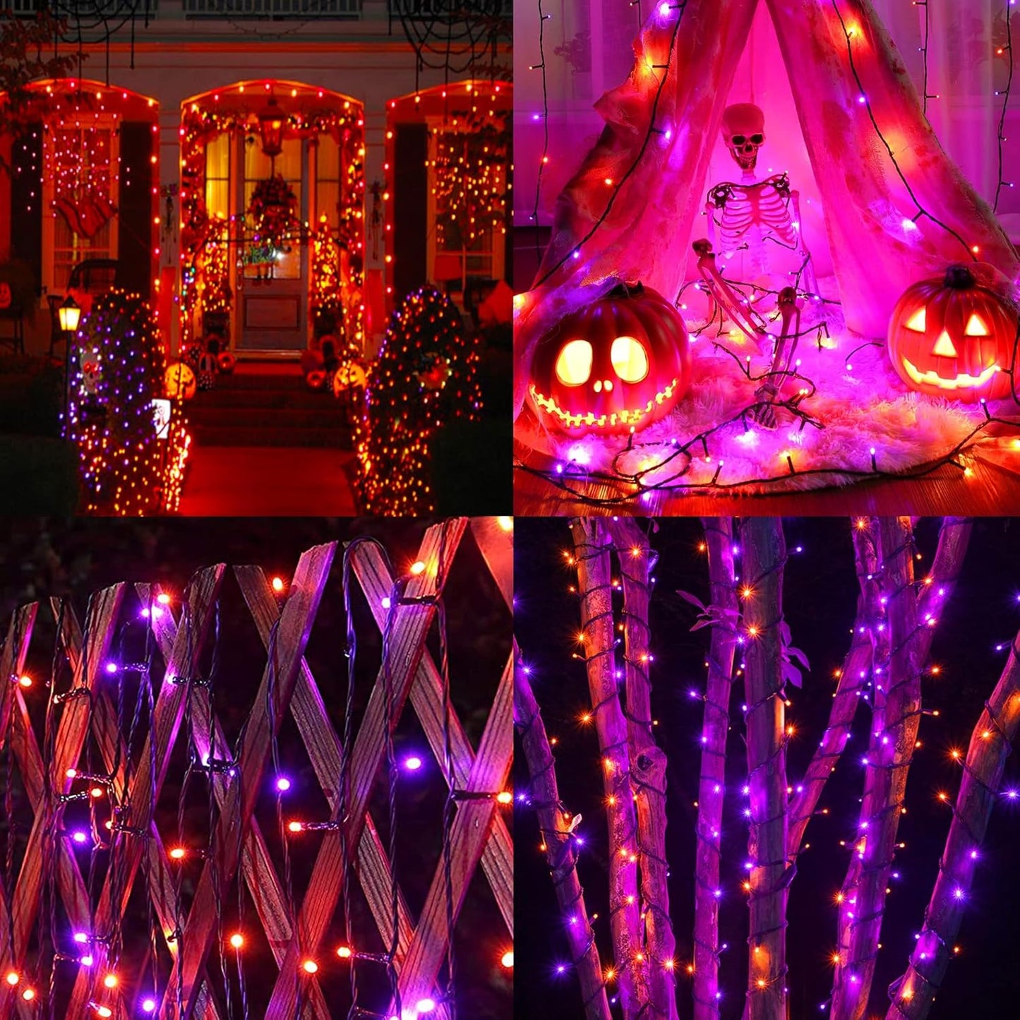 500 LED Christmas String Lights - 164 FT Waterproof RGB Fairy Lights with Remote & Timer for Indoor/Outdoor Holiday Decor