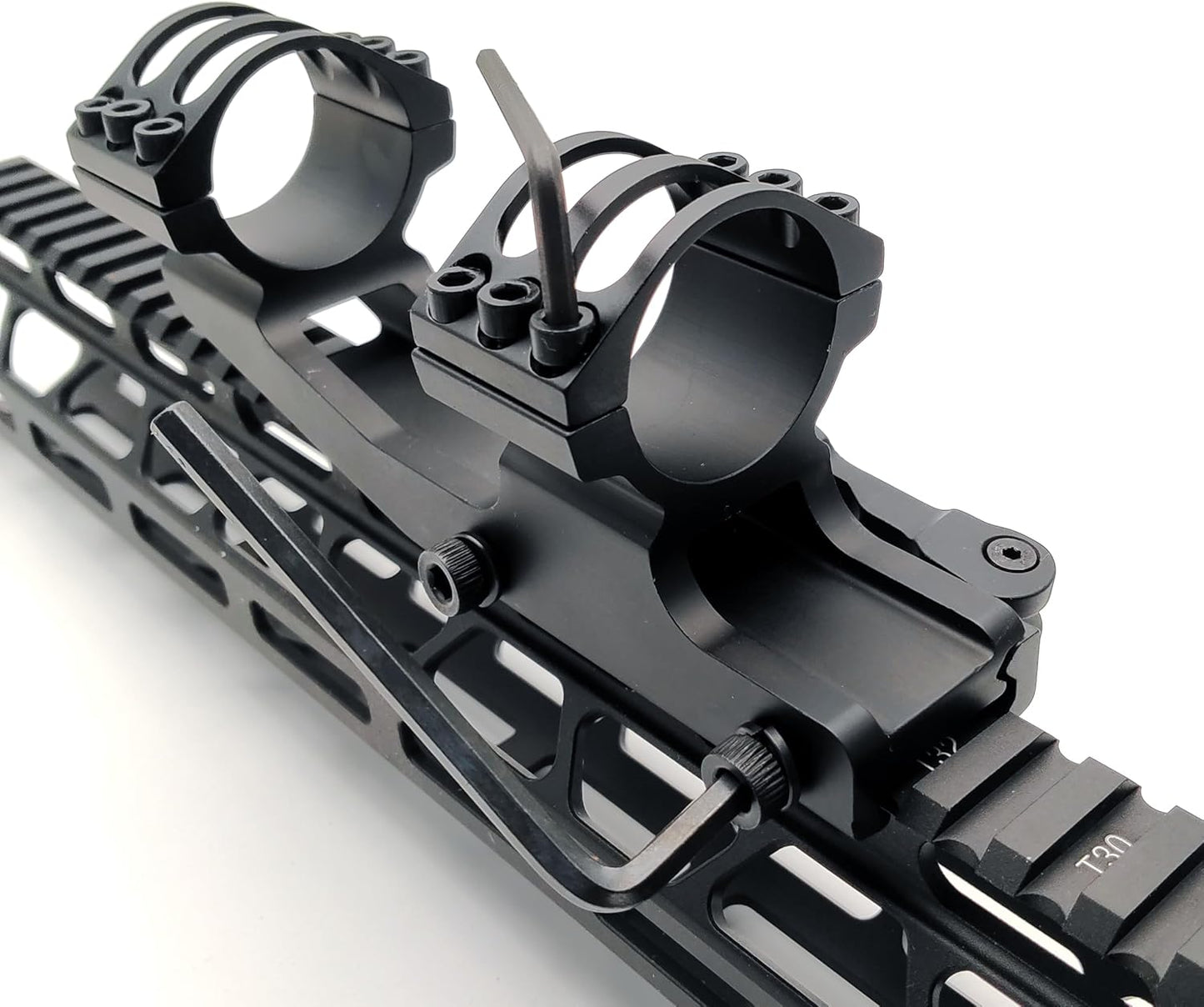 Regine Switzerland Cantilever Scope Mount - 1 Inch / 30mm Picatinny Weaver Rings with Quick Release