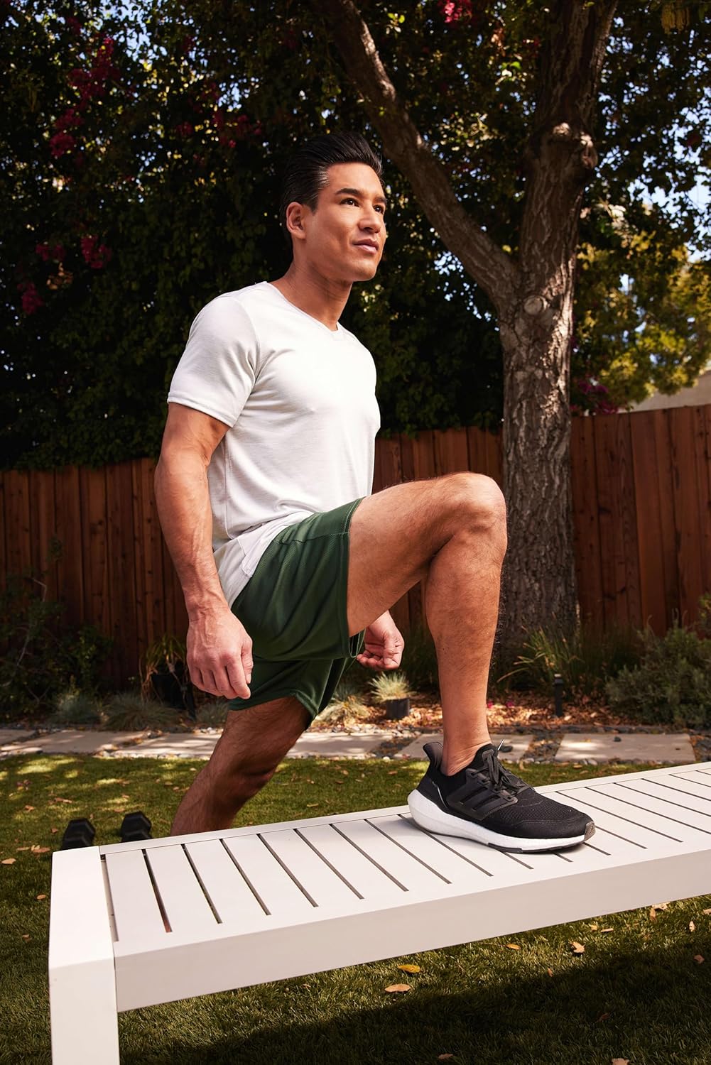 Real Essentials Men's V-Neck Performance T-Shirt - 5 Pack of Moisture-Wicking Activewear