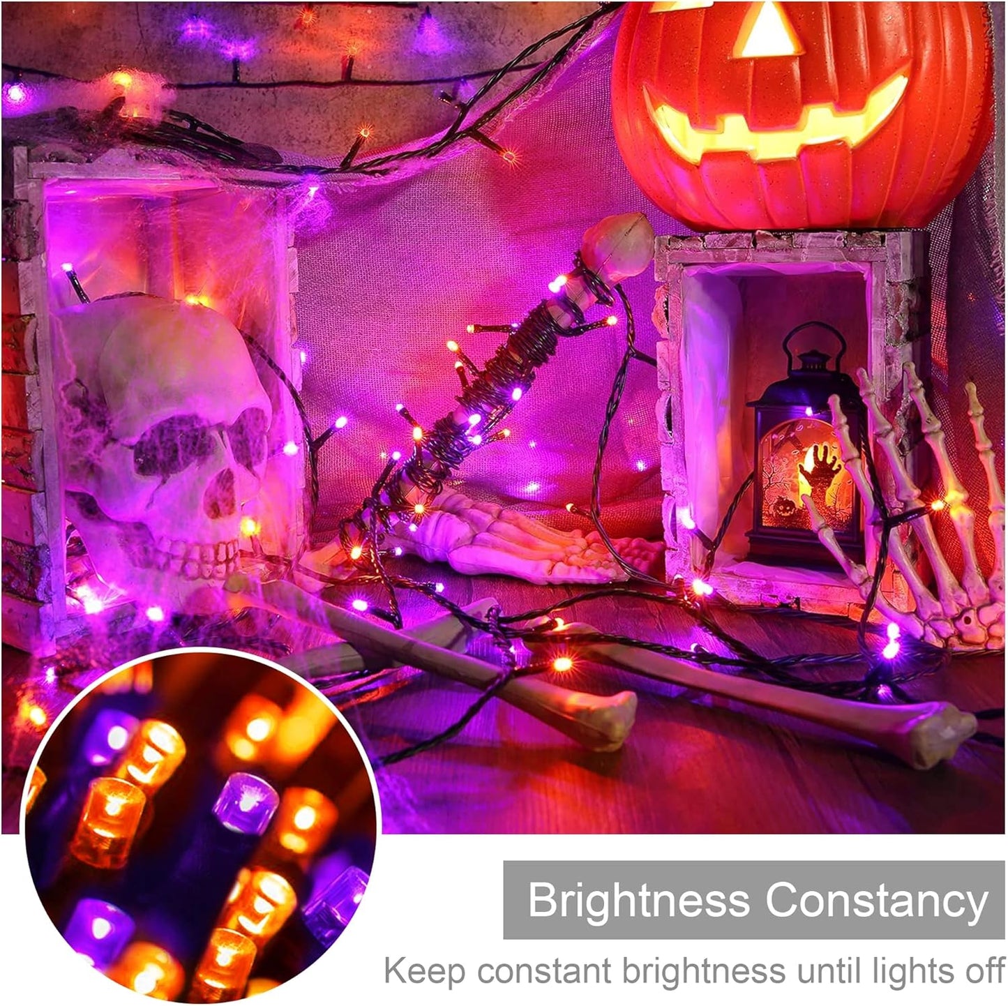 500 LED Christmas String Lights - 164 FT Waterproof RGB Fairy Lights with Remote & Timer for Indoor/Outdoor Holiday Decor