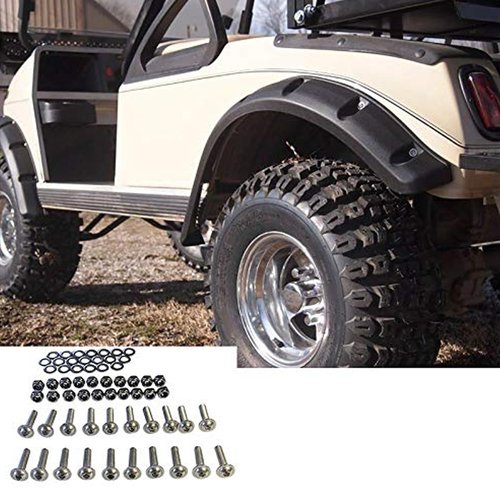 Huskey 304 Stainless Steel Bolts Compatible with Golf Cart Fender Flares EZGO Club Car Yamaha