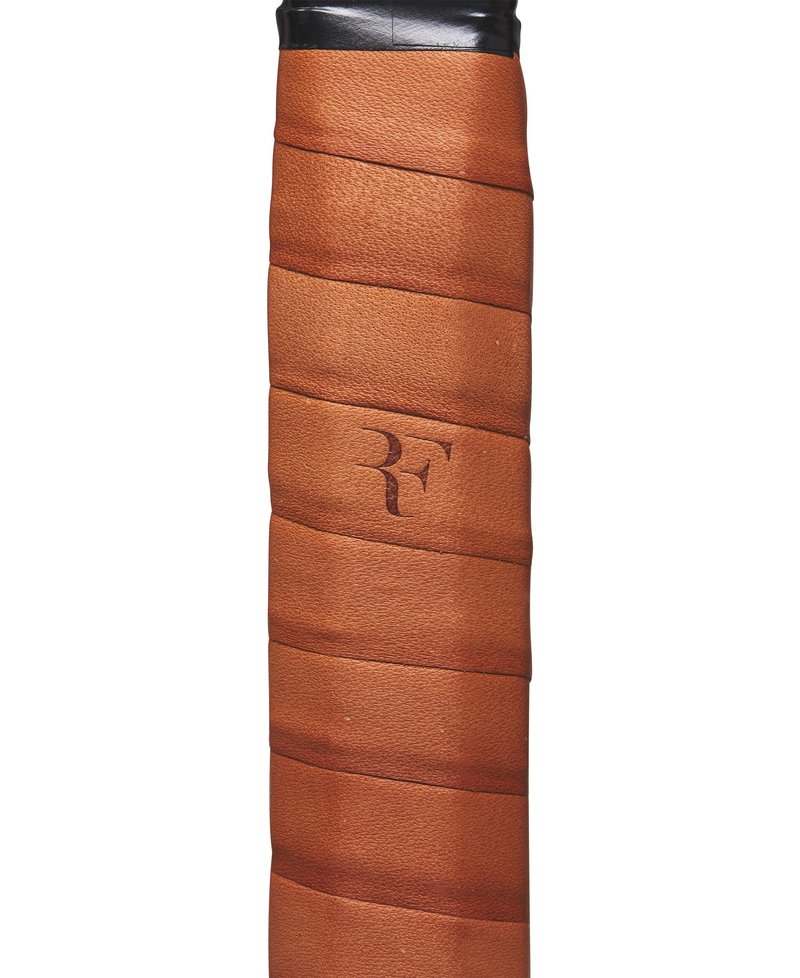 Wilson RF 01 Pro Strung Performance Tennis Racket - Grip Size 2-4 1/4", Strung with Sensation 16 Natural at Mid Range Tension