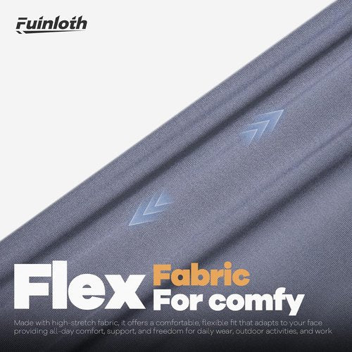 Fuinloth Neck Gaiter - 6 Pack Cooling UV Protection Bandana Face Masks for Men & Women