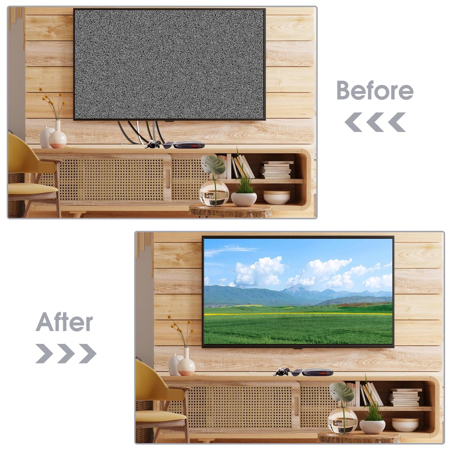 Desk Grommet 2 Inch (50 mm) 8 Pack, TV Cord Hider for Wall Mounted TV,Desk Hole Cover for Cables White, Grommet Hole Cover with Hole Saw for Wires Cables Through The Countertop