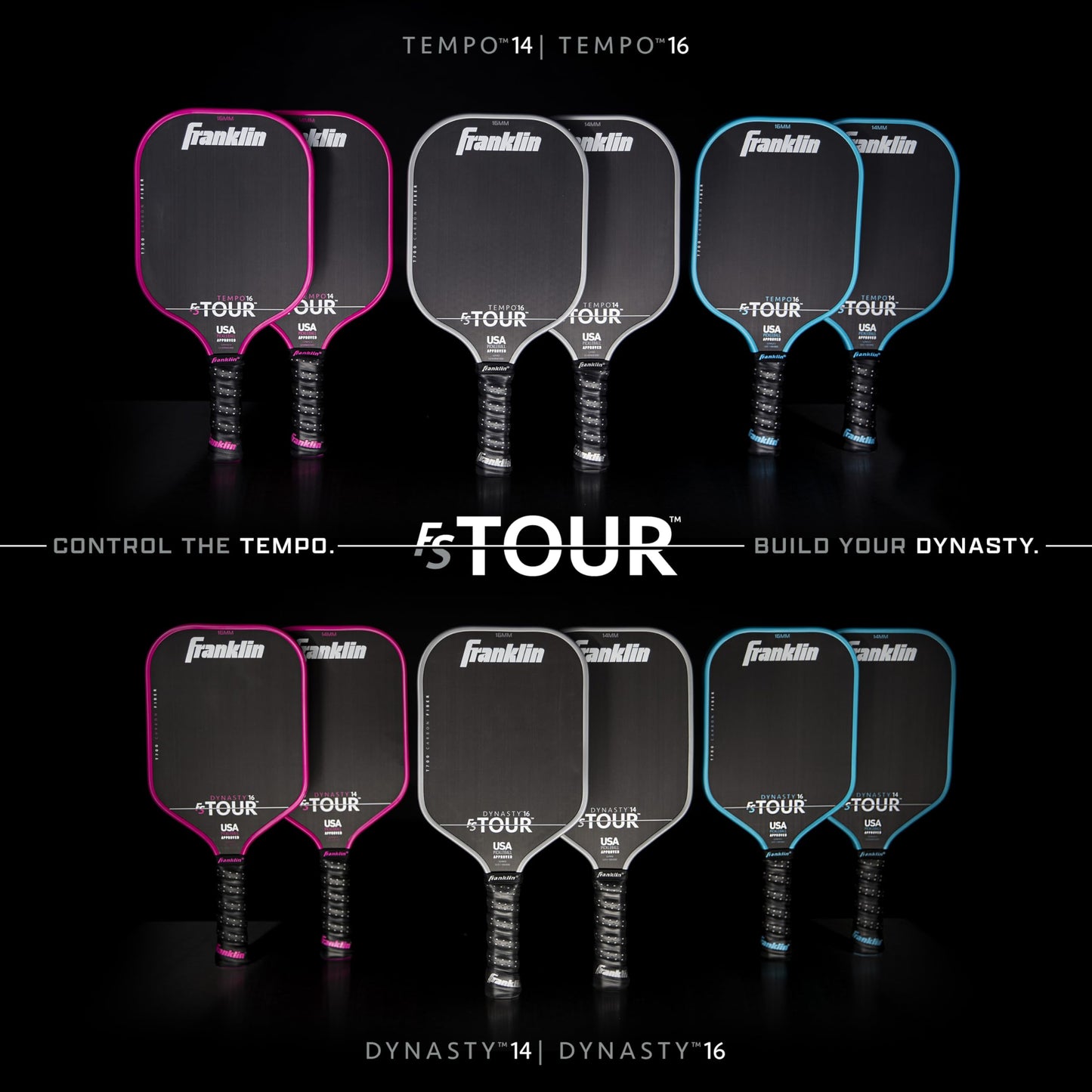 Franklin Sports FS TOUR Pickleball Paddle Cover - Protective Pickleball Paddle Cover with Fence Hook - Fits Almost All Paddles - Protective Equipment + Accessories