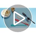 Silicone Jar Spatula - Heat Resistant Rubber Scraper, Black - 1-Pack