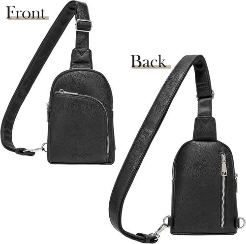 INICAT RFID Blocking Sling Bag - Anti-Theft Crossbody Purse for Women | Stylish Vegan Leather Design