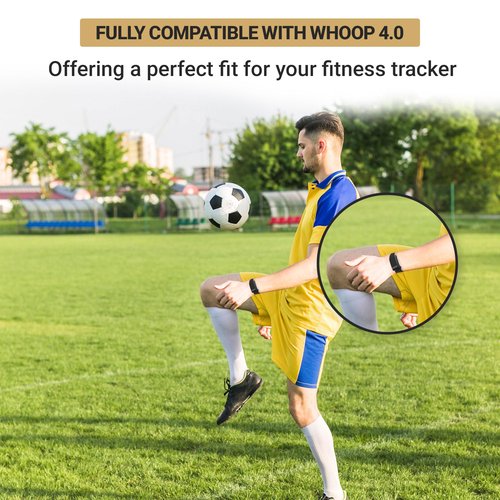 Whoop Replacement Bands Compatible with Whoop 5.0 – Breathable Nylon Strap, Odor-Resistant, Durable, and Adjustable Accessories for Fitness and Everyday Wear-clip included