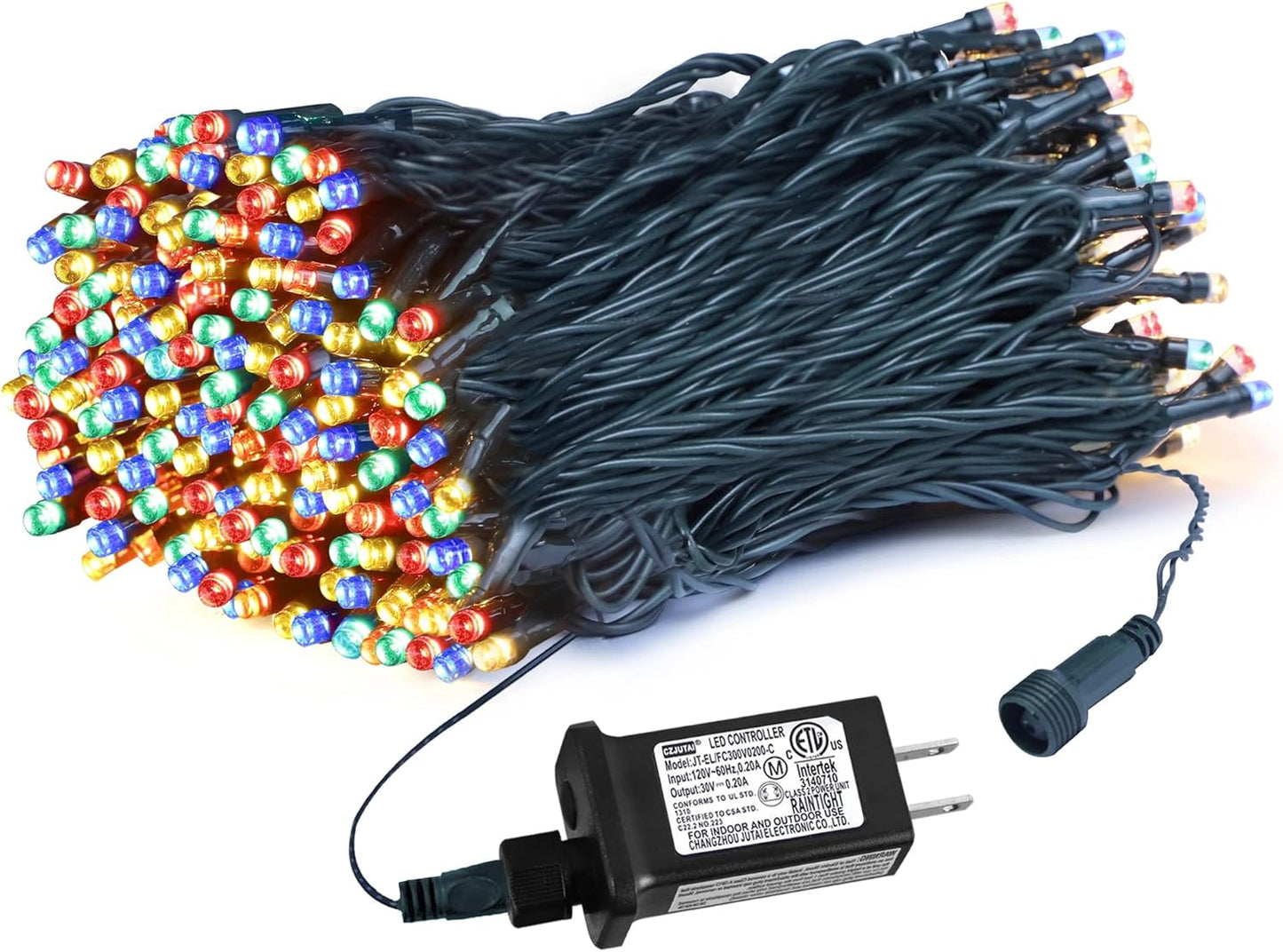 500 LED Christmas String Lights - 164 FT Waterproof RGB Fairy Lights with Remote & Timer for Indoor/Outdoor Holiday Decor