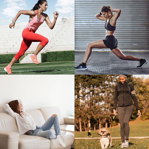 COZYOFFI Natural Ankle Socks for Women: 6 Pairs Cotton Running Athletic Socks