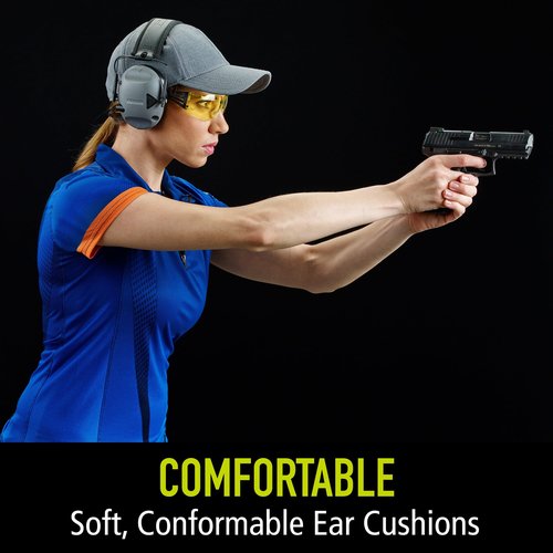 Peltor Sport RangeGuard Electronic Hearing Protector, NRR 21 dB, Ear Protection for the Range, Shooting and Hunting