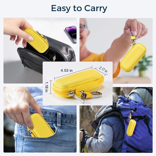 CoBak KardiaMobile EKG Monitor Case - Compatible with 1-Lead & 6-Lead Devices | Durable Protection