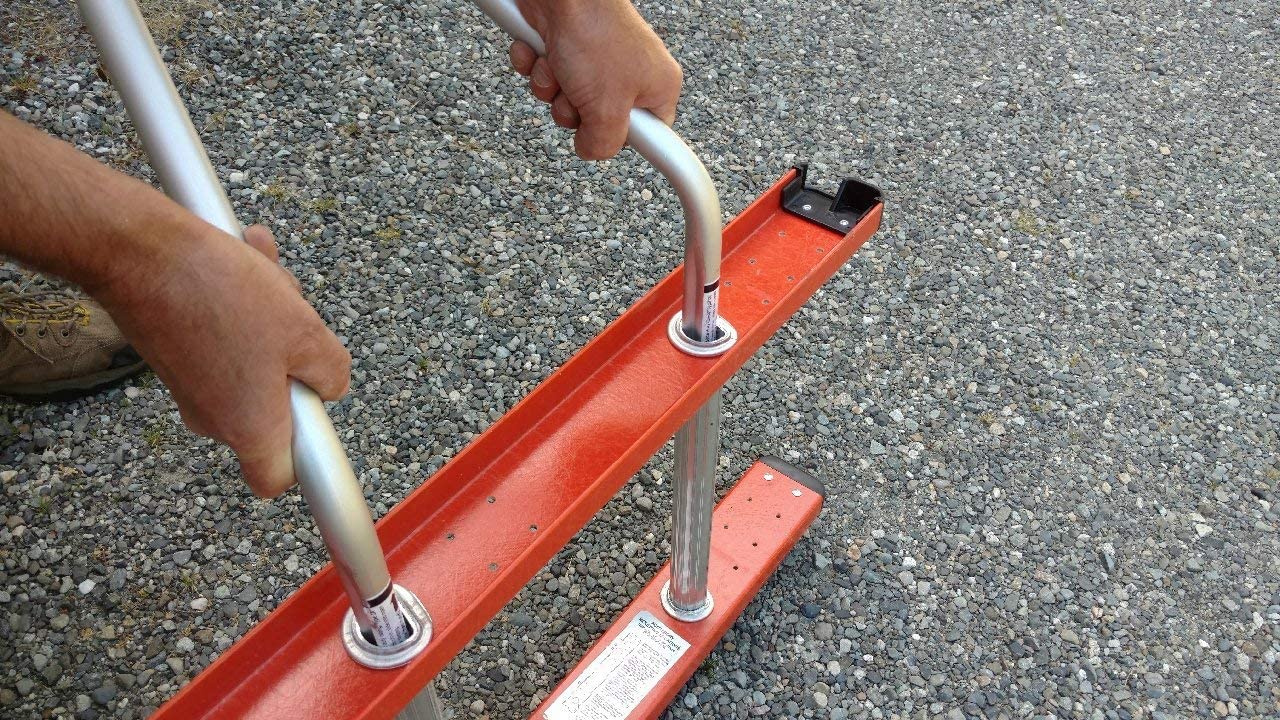 Ladder Stabilizer Standoff Brackets with Silicone Elbows (Sold in Pairs)