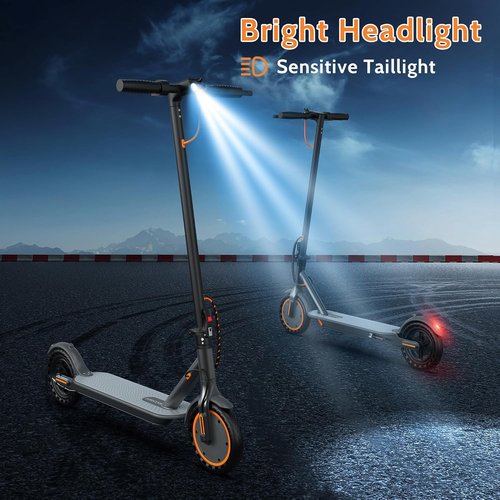 MAXSHOT Electric Scooter - High-Speed 350W/500W Motor, 21-28 Miles Range, Dual Suspension, Folding Design