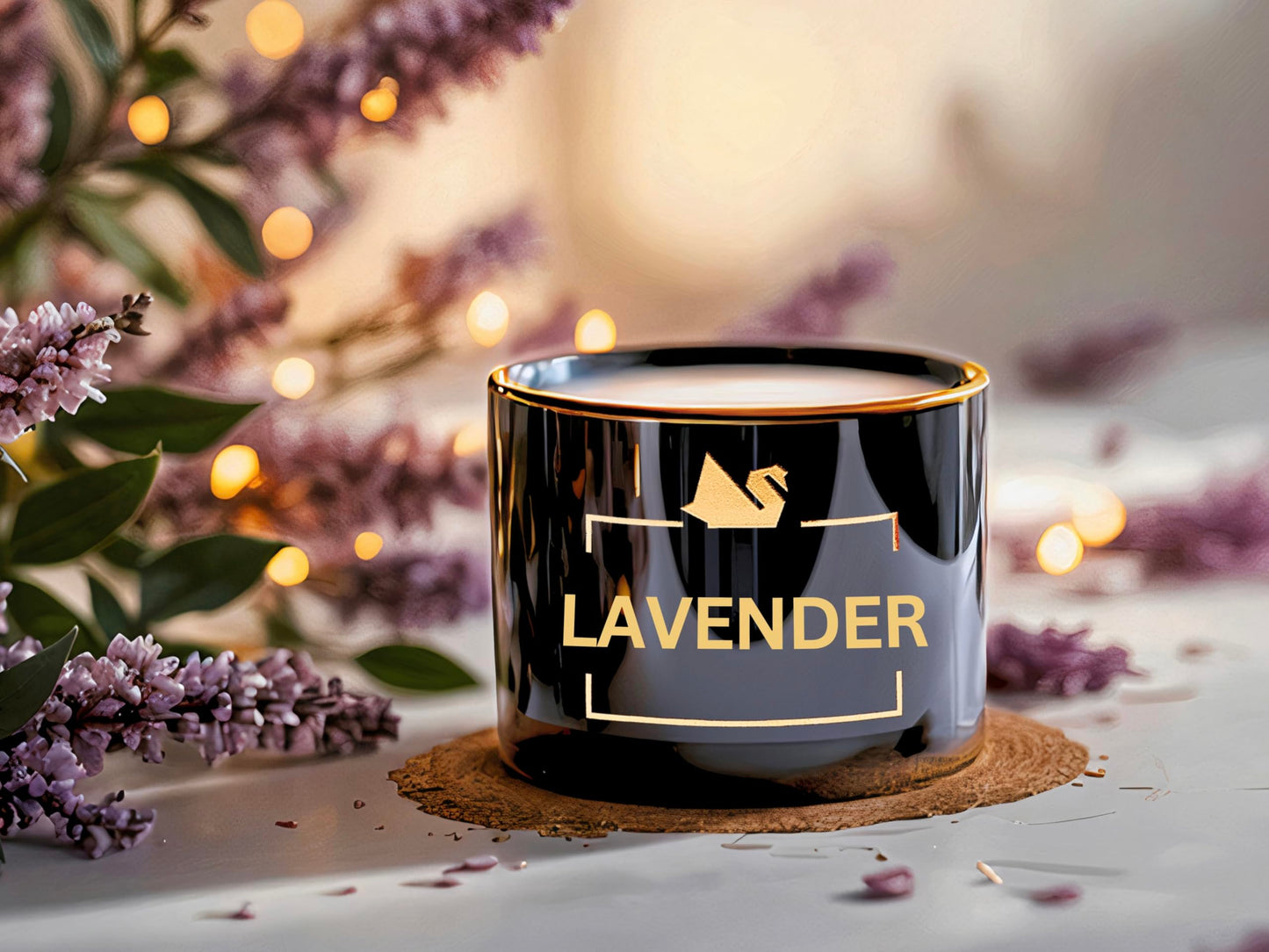 Handmade Lavender Soy Wax in Elegant Jar – 7.05 oz. Ideal for Candle Warmer Lamp, Flameless Aroma, Wax Melt Warmer, Gifts for Women, Home & Office Décor