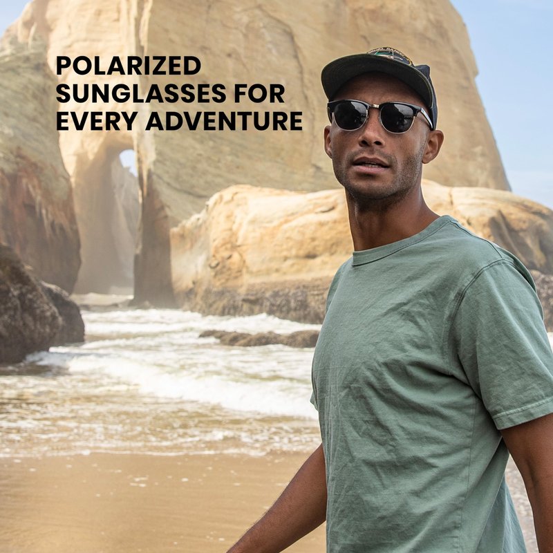 Suncloud Step Out Polarized Sunglasses, Tortoise/Polarized Brown