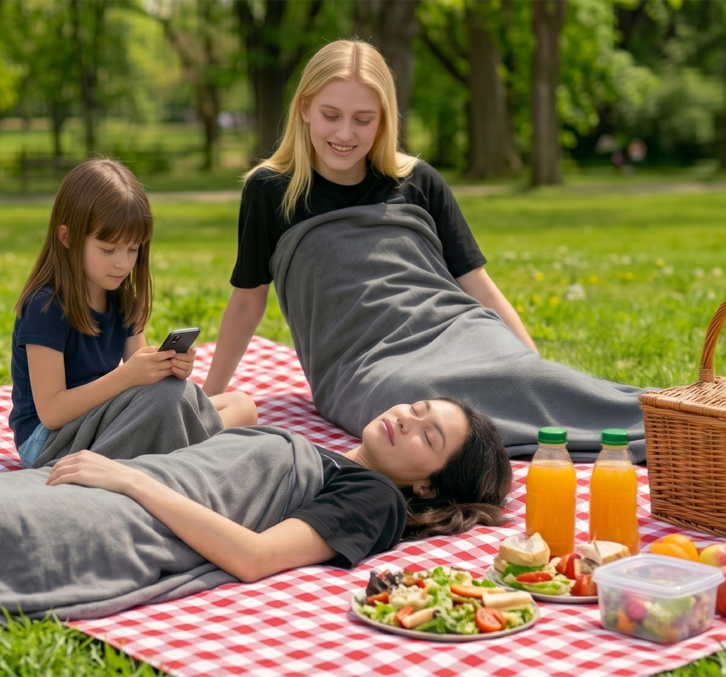 Sleep Pod for Deeper Sleep - Full Body Enveloping Blanket Hoodie