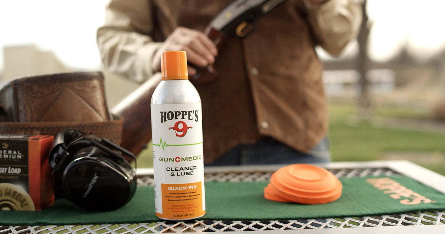 Hoppe's Gun Medic Bio-Based Cleaner & Lube, 10 oz