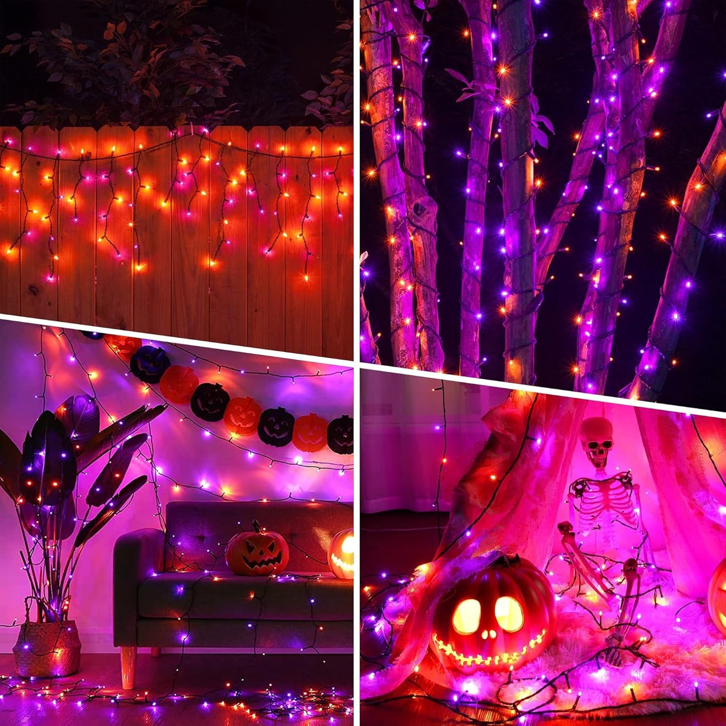500 LED Christmas String Lights - 164 FT Waterproof RGB Fairy Lights with Remote & Timer for Indoor/Outdoor Holiday Decor