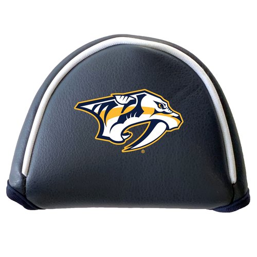 Team Golf NHL Nashville Predators Putter Cover - Mallet (Color) - Printed Team Golf NHL Putter Cover - Mallet Printed, Fits Most Mallet Putters, Easily Slips on and Secures with Velcro Closure