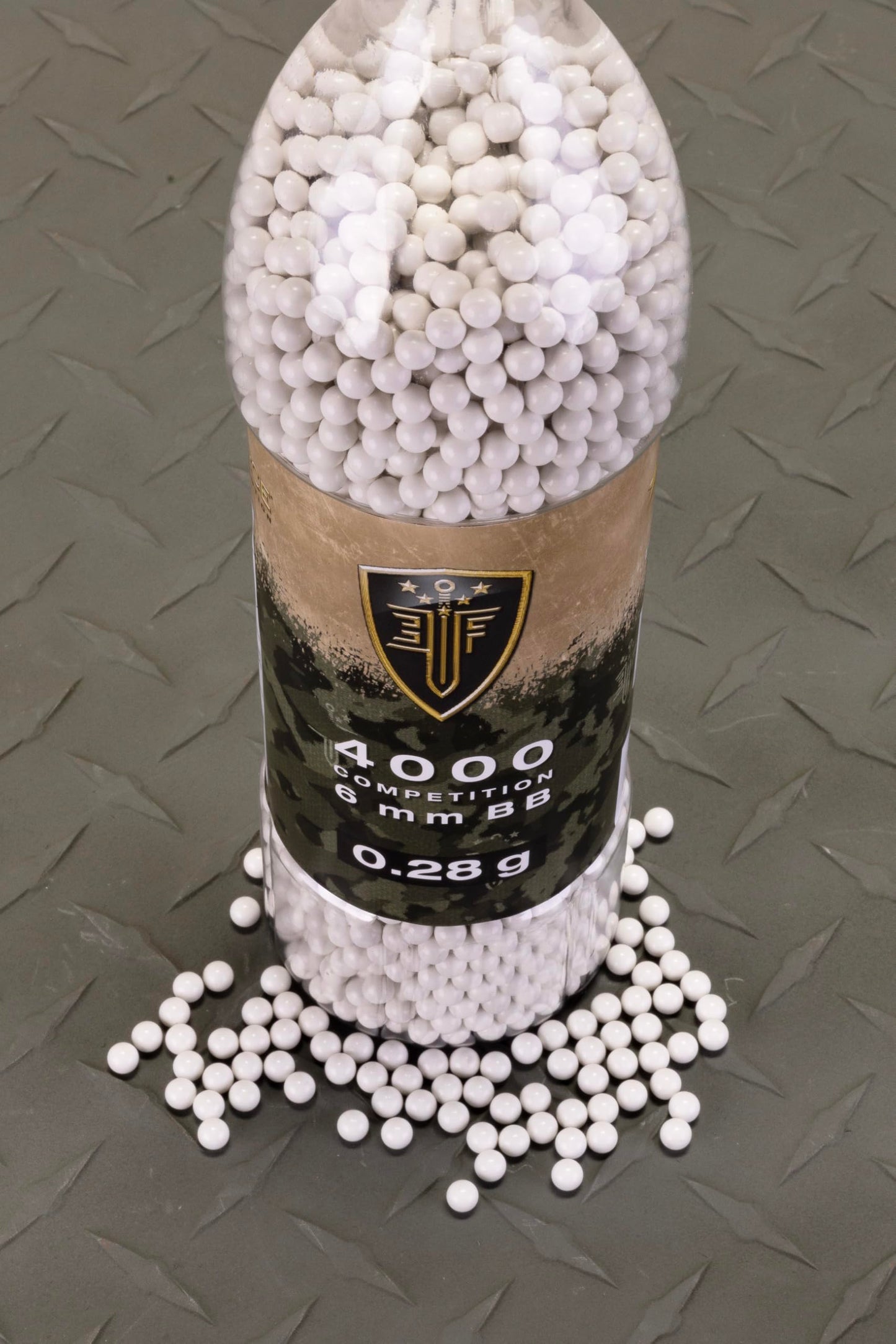 Elite Force Premium Competition 6mm Airsoft BBS Ammo, 4000 Count, .28 Gram