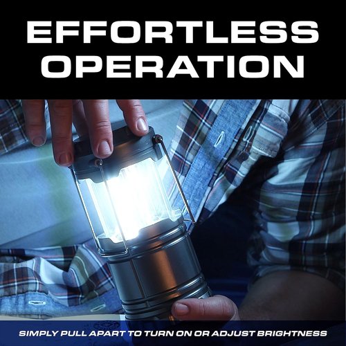 Bell+Howell Multipurpose Camping Lanterns - 4 Pack, Collapsible, Waterproof, Bright LED Lights