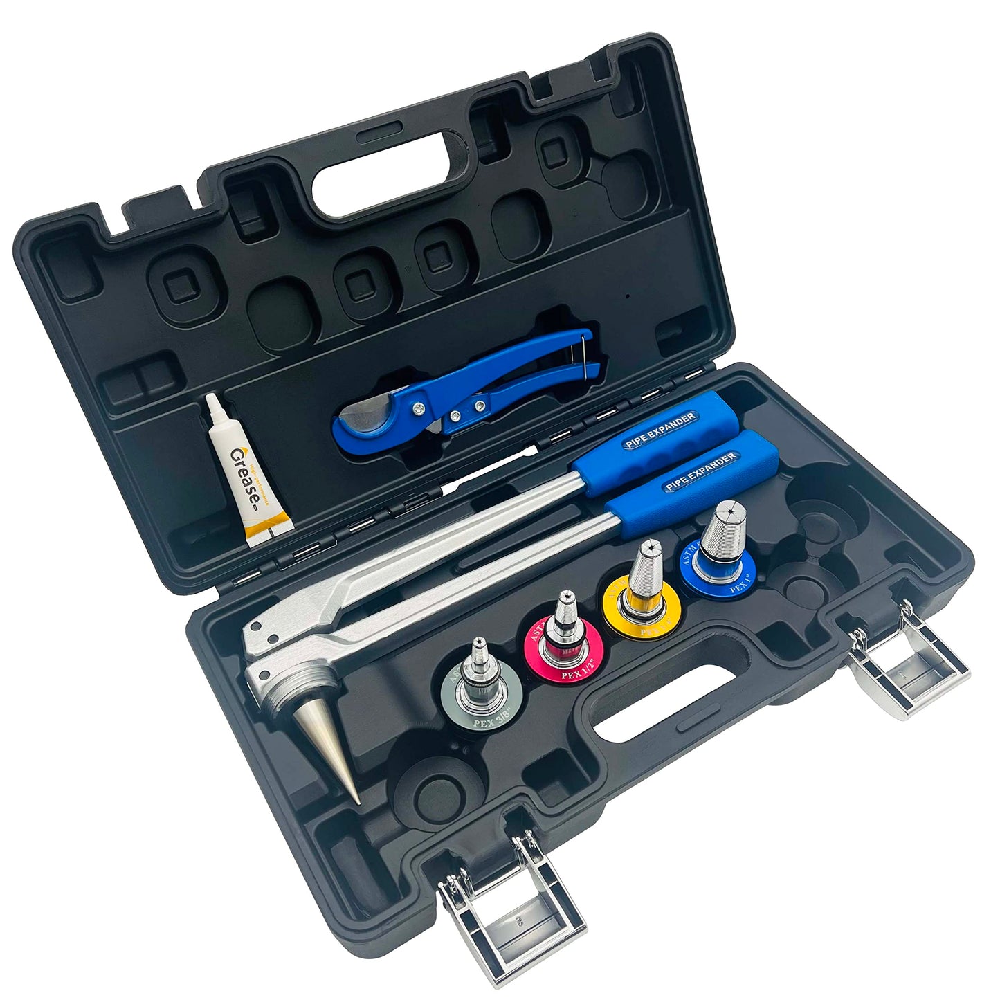 3/8",1/2",3/4",1"-inch Pex Expansion Tool ProPEX Expander Kits meets ASTM F1960 for PEX-A Pipe suit for Propex Wirsbo