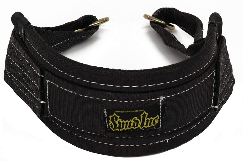 SPUD Belt Squat Medium Belt for Weight Lifting Strength Training and Power Lifting (Black)