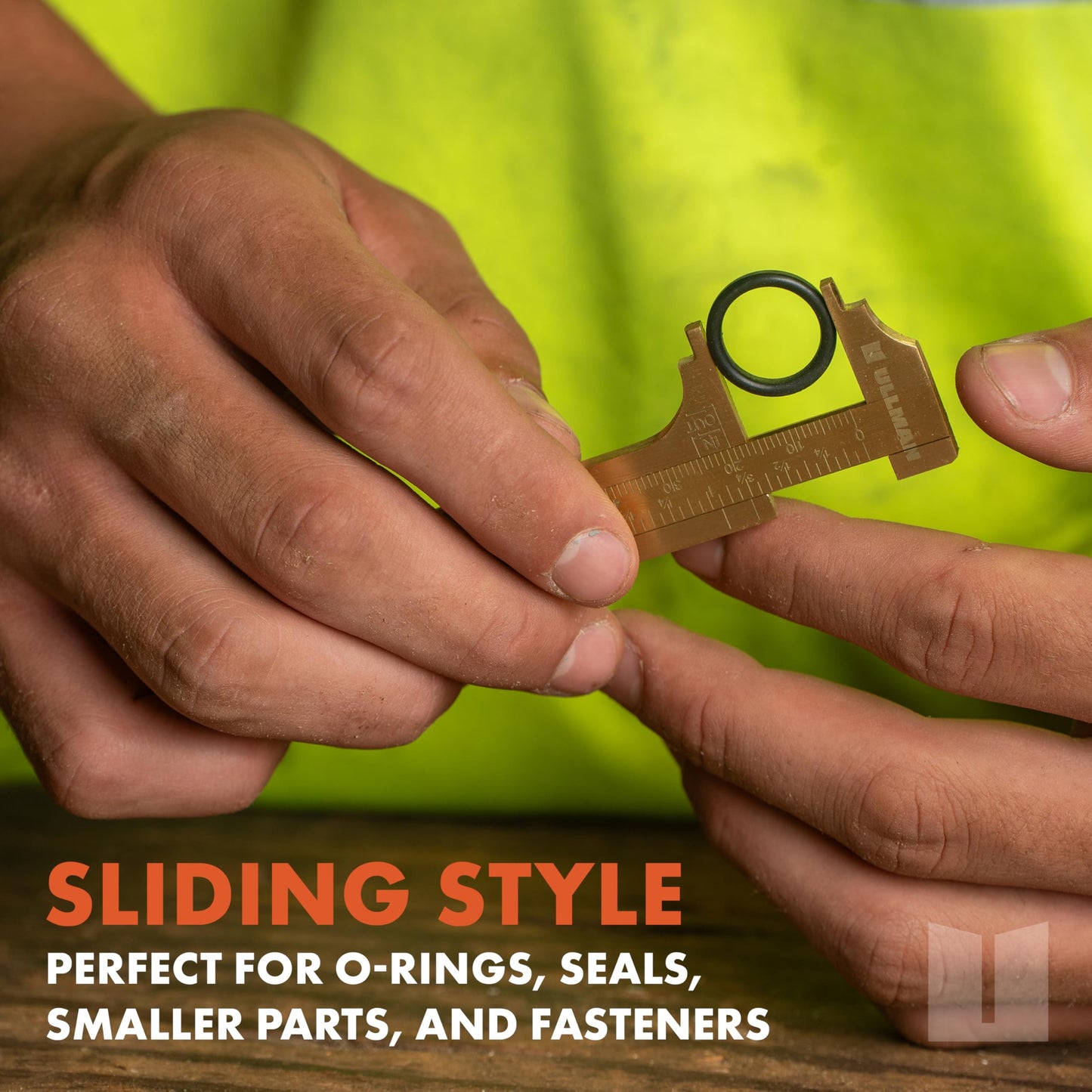 Ullman Devices Corp - Sliding Brass Caliper