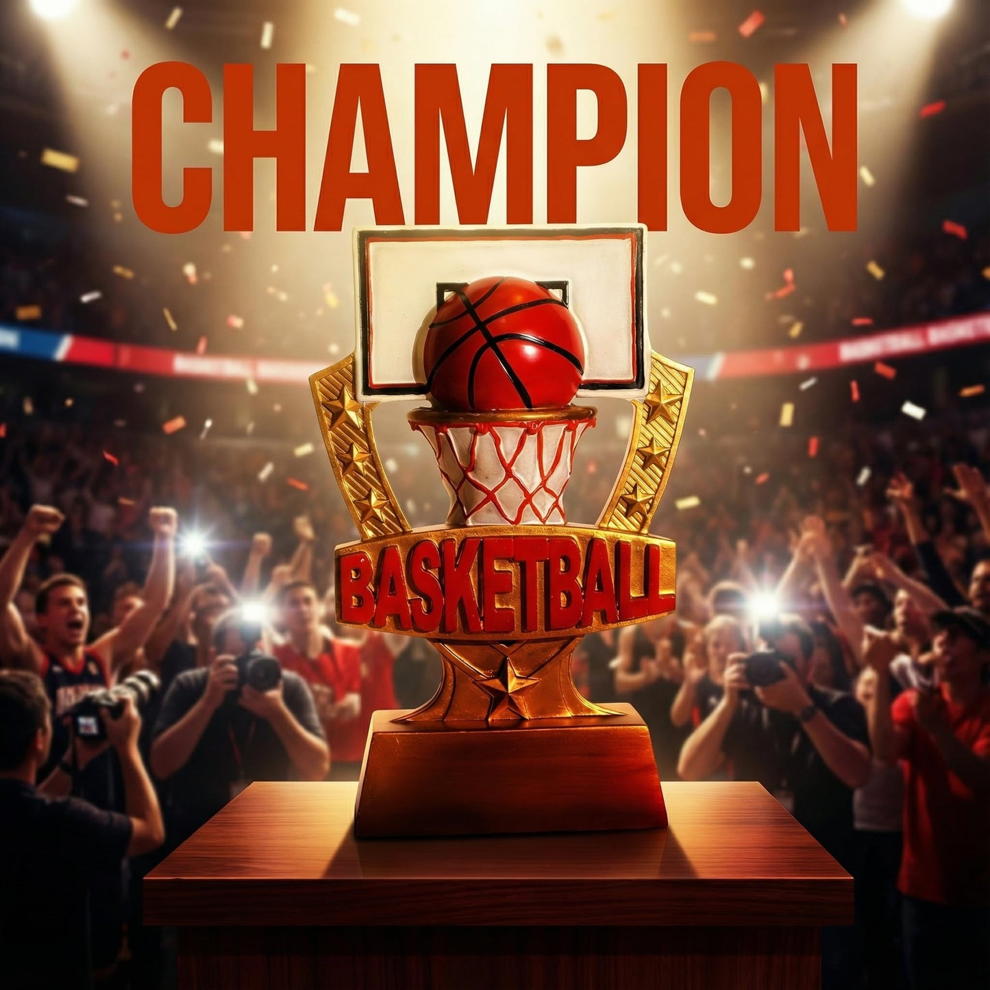 EYRLFNOEV 6.5inch Basketball Trophy Small Basketball Trophy Award Resin Basketball Trophy for Basketball Sport Plaque Basketball Contest Basketball Team Prize Gift Trophies for Competition