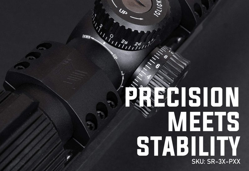 Monstrum Precision V2 Scope Rings with Weaver Anti-Recoil Lugs | 30 mm Diameter | 0.85 inch Height