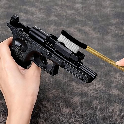 Gun Cleaning Kit - 25-in-1 Universal Handgun Cleaning Set for .22/.223/5.56mm & .357/.38/9mm