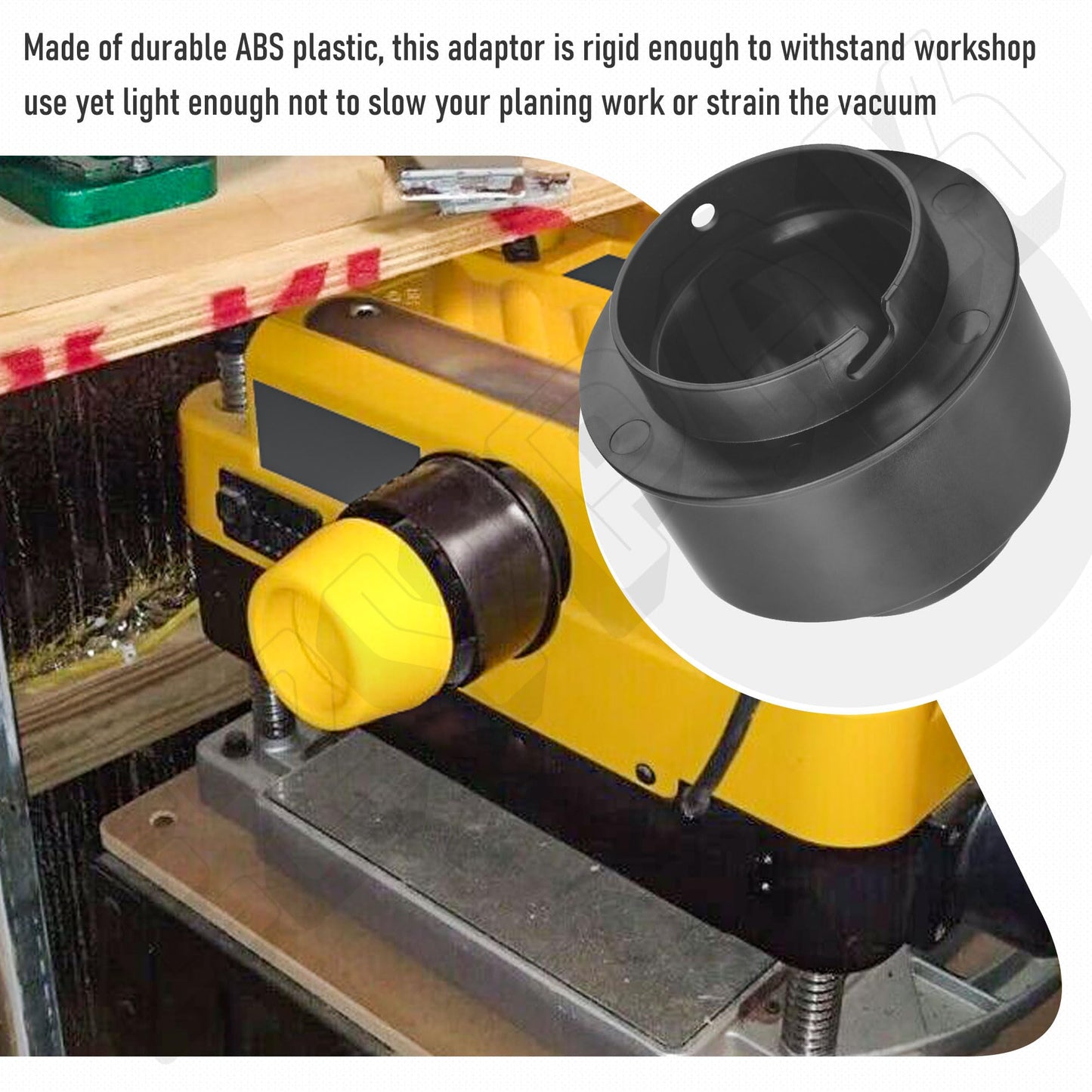 514001148 Planer Vacuum Adaptor for Dewalt DW735 and DW735X, Replace 5140011-48