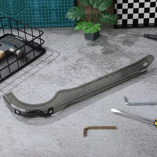 DOITOOL Bicycle Chain Guard Plastic Bike Chain Cover Oilproof Cycling Accessory Easy Installation, Black, 15. 33x3. 93x0. 98in