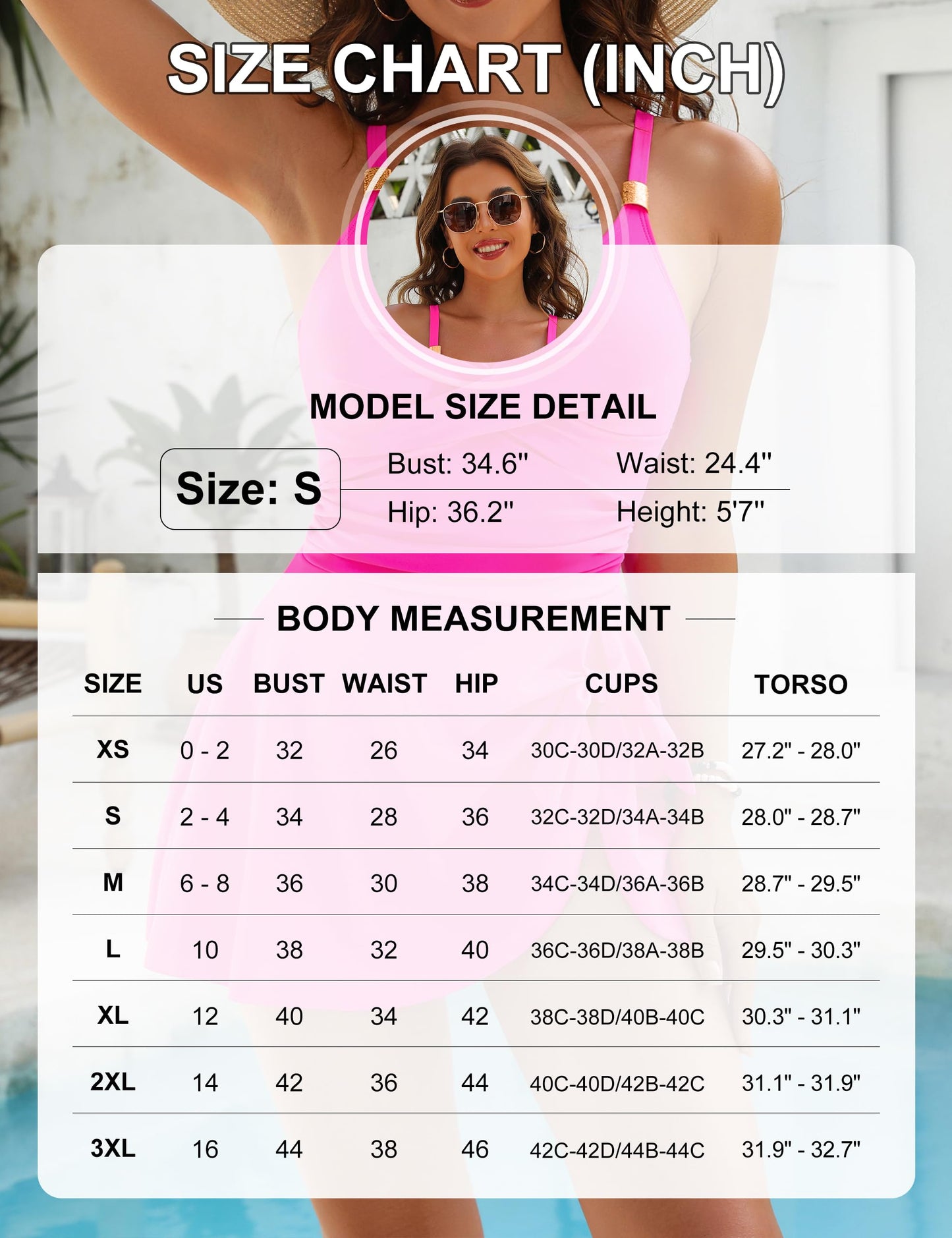 Blooming Jelly Womens One Piece Bathing Suits Tummy Control Swimsuit Modest Slimming 2026 Swimdress (M, Black Pink)