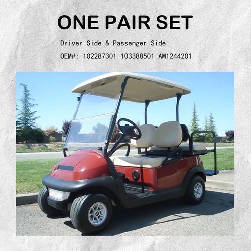 Control Arm Delta A-Plate Kit Compatible with Club Car 2004-Up Precedent 2018-Up Tempo Gas & Electric Replaces 103388501 102287301