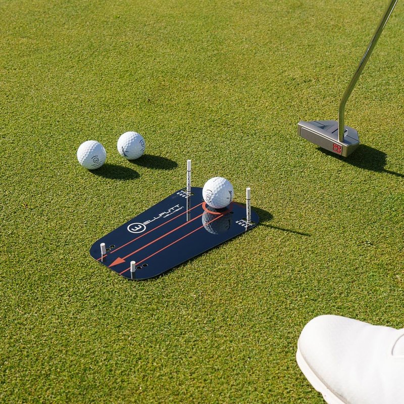 WELLPUTT - Wellvision Putting Mirror - Ultra Thin One Piece Stainless Steel Training Aid