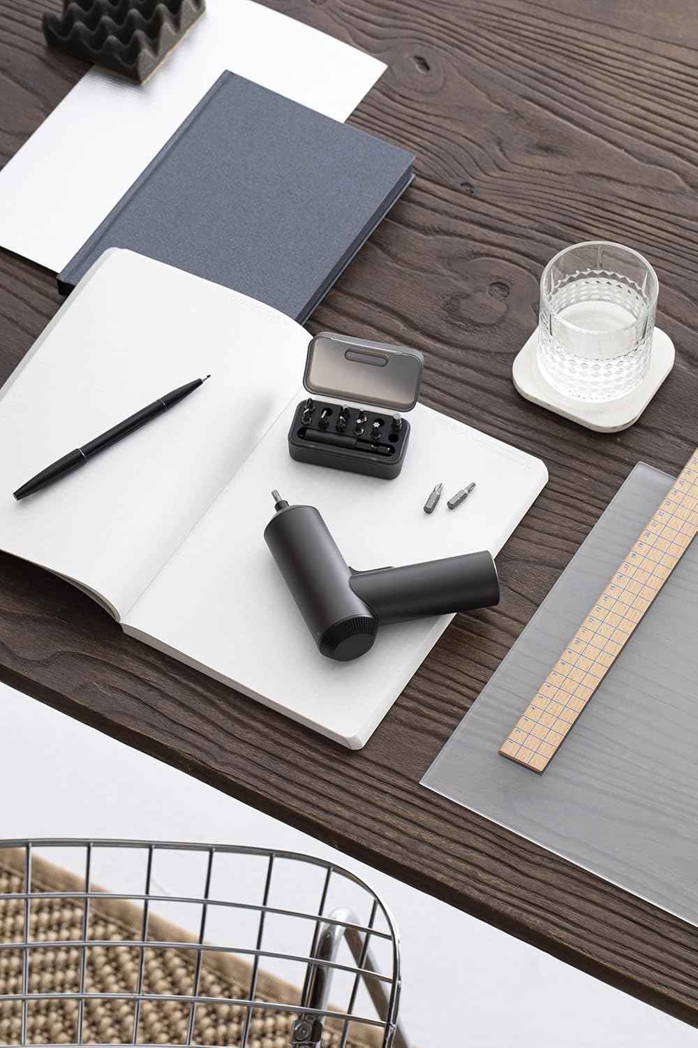 Xiaomi Mi 3.6V Cordless Screwdriver with 2000mAh Battery & USB-C Charging – 12 S2 Steel Bits, 5N·m Torque