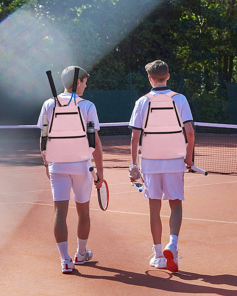 Sucipi Tennis Bag Professional Tennis Backpack for Men and Women Racket Bags with Ventilated Shoe Compartment, Holds 2 Tennis Rackets, Pickleball Paddles