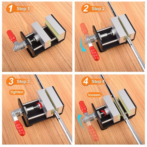 ArlinaL Golf Shaft Clamp, Golf Club Vise Clamp, Golf Grip Removal Tool, Golf Club Regripping Kit