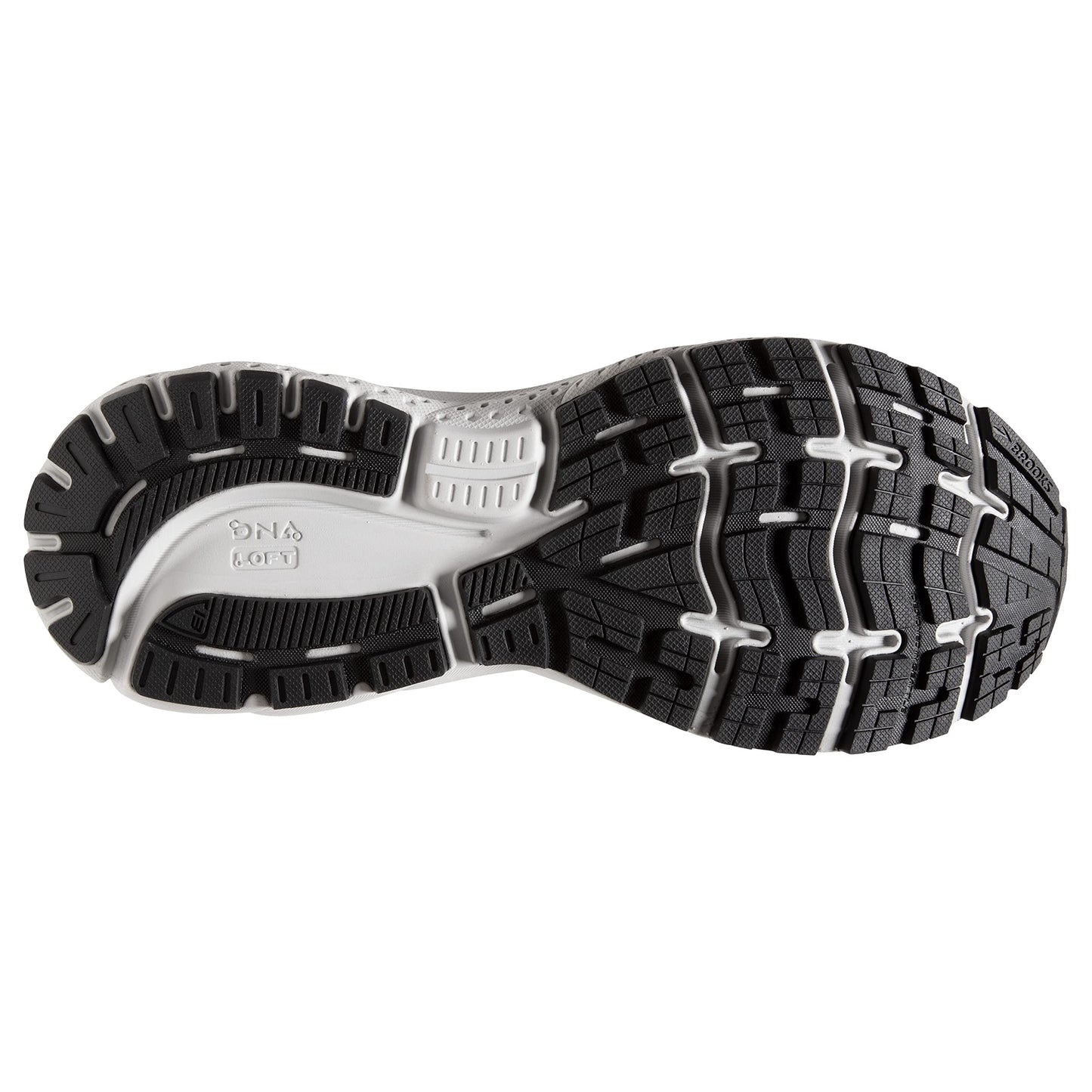 Brooks Men's Ghost 13 Running Shoe - Primer Grey/Pearl/Black - 11 Medium