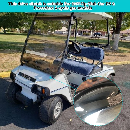 10L0L Secondary Driven Clutch 101834001 5701 Replacement for Club Car DS & Precedent 4-Cycle Gas Golf Cart 1997-2018, Carryall Turf XRT 1997-up, Pioneer 2001-2004