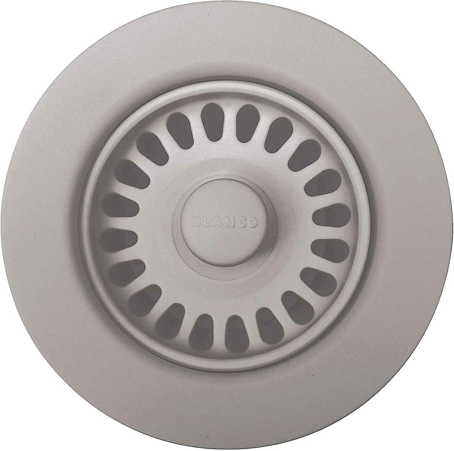 BLANCO White SILGRANIT Kitchen Drain Basket Strainer 3.5” - Durable & Stylish