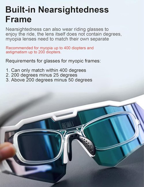LAMEDA Polarized Sports Sunglasses for Men Women, High Definition UV Protection Cycling Glasses for Biking Fishing Running