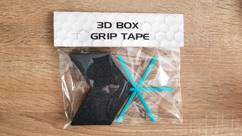 Grip Tape Sticker for Skateboard in Hexagon or 3D Box Design, Perfect for Longboard, Electric Skateboard, Evolve, Scooter, Onewheel, Esk8 Jessup (Hexagon)