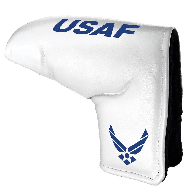 Team Golf Military US AIR Force Printed Team Golf Military Tour Blade Putter Cover (White), Fits Most Blade Putters, Scotty Cameron, Taylormade, Odyssey, Titleist, Ping, Callaway