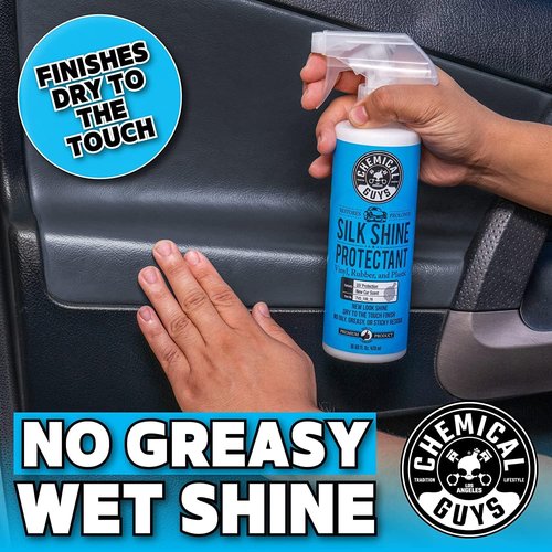 Chemical Guys Silk Shine Tire & Trim Dressing - Non-Greasy Protectant for Vinyl, Plastic & Rubber | 16 fl oz