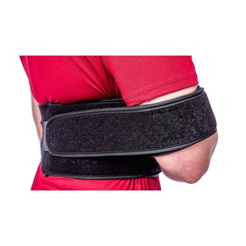 Ezy Wrap Arm Sling Shoulder Immobilizer – Strap-Free Shoulder Sling Immobilizer with Bicep and Wrist Support – Adjustable, Breathable Foam Brace for Men & Women – Universal Fit for Everyday Comfort