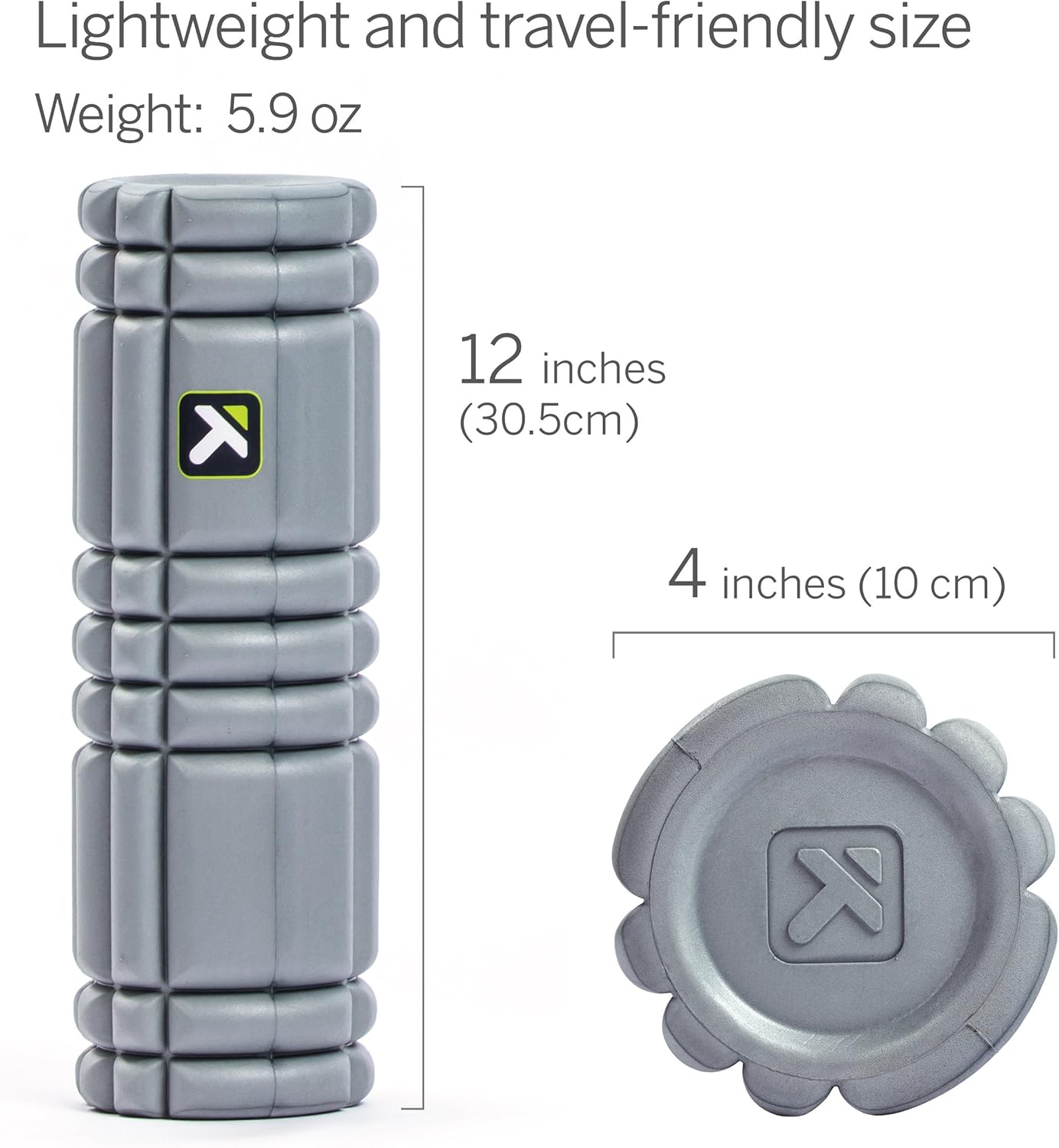 TriggerPoint CORE Foam Massage Roller - Softer Compression for Deep Tissue Recovery | Relieves Pain & Improves Mobility (12'', 18'', 36'')